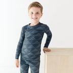 Triangles Small Ribbed Two-Piece Set