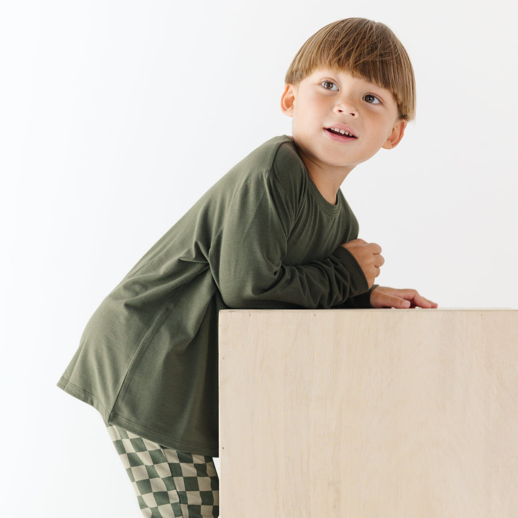 Olive Long Sleeve Shirt