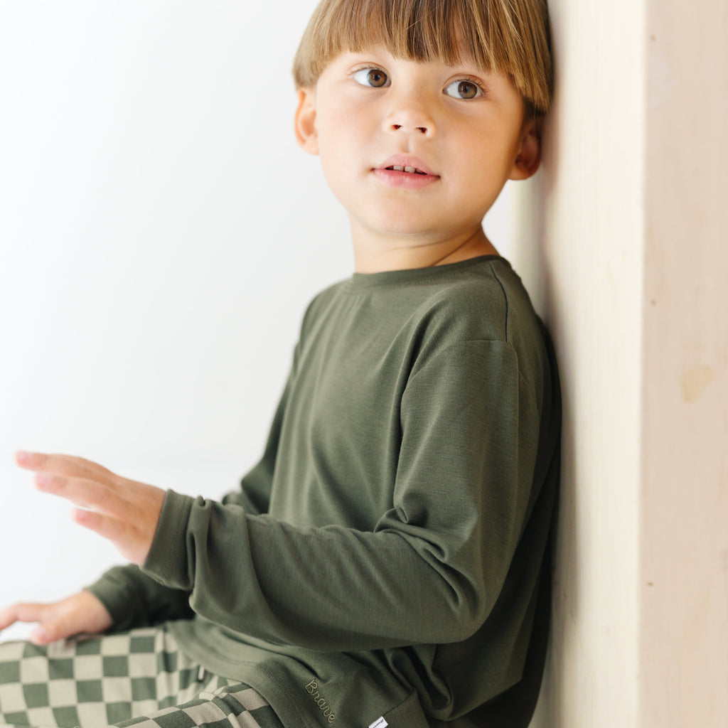 Olive Long Sleeve Shirt