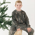 Woodland Camo Bamboo French Terry Joggers