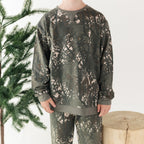 Woodland Camo Bamboo French Terry Pullover