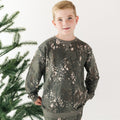 Woodland Camo Bamboo French Terry Pullover