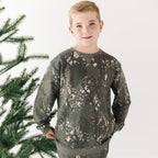 Woodland Camo Bamboo French Terry Pullover
