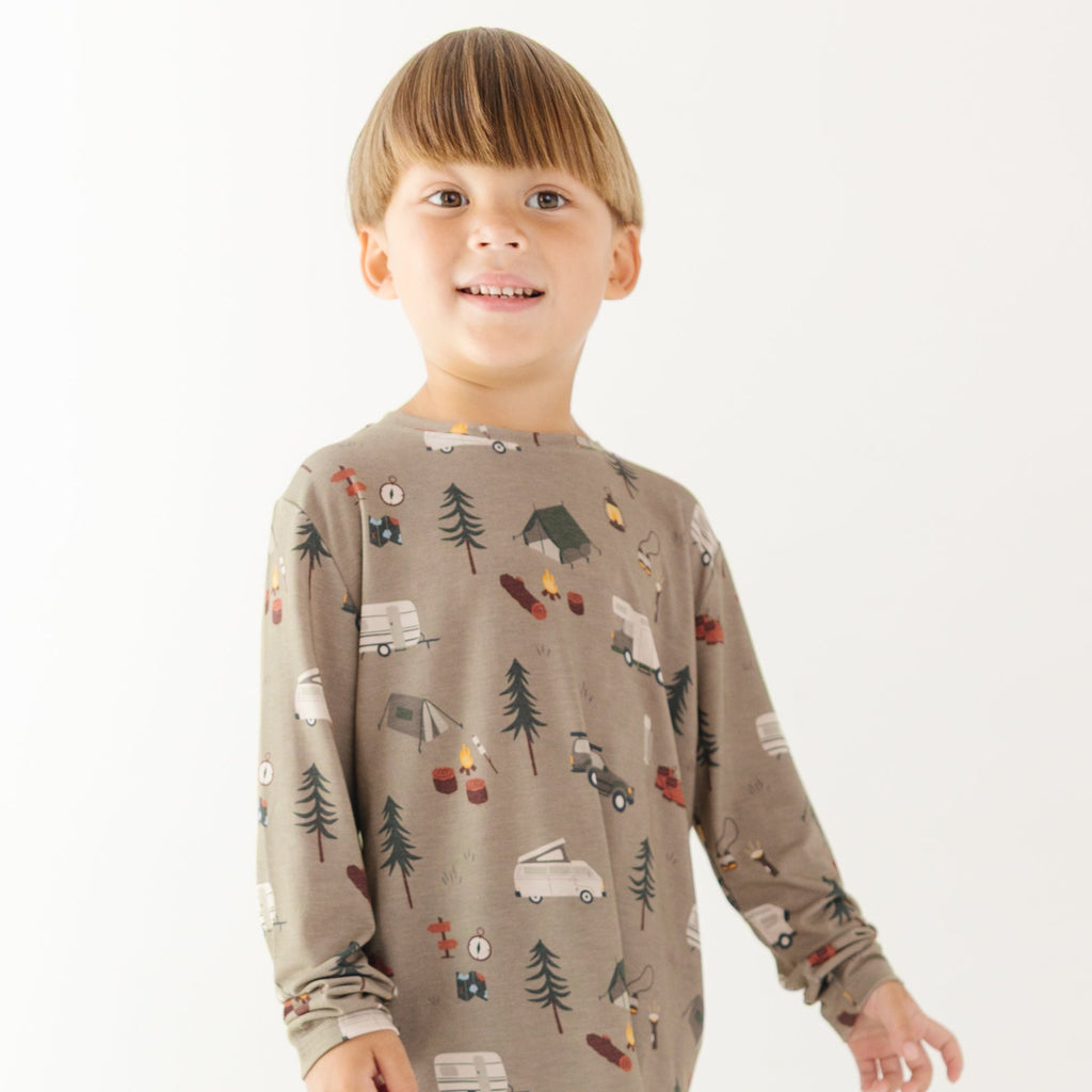 Happy Camper Long Sleeve Shirt