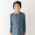 Checkered Block Long Sleeve Shirt
