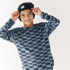 Checkered Block Long Sleeve Shirt