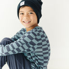 Checkered Block Long Sleeve Shirt