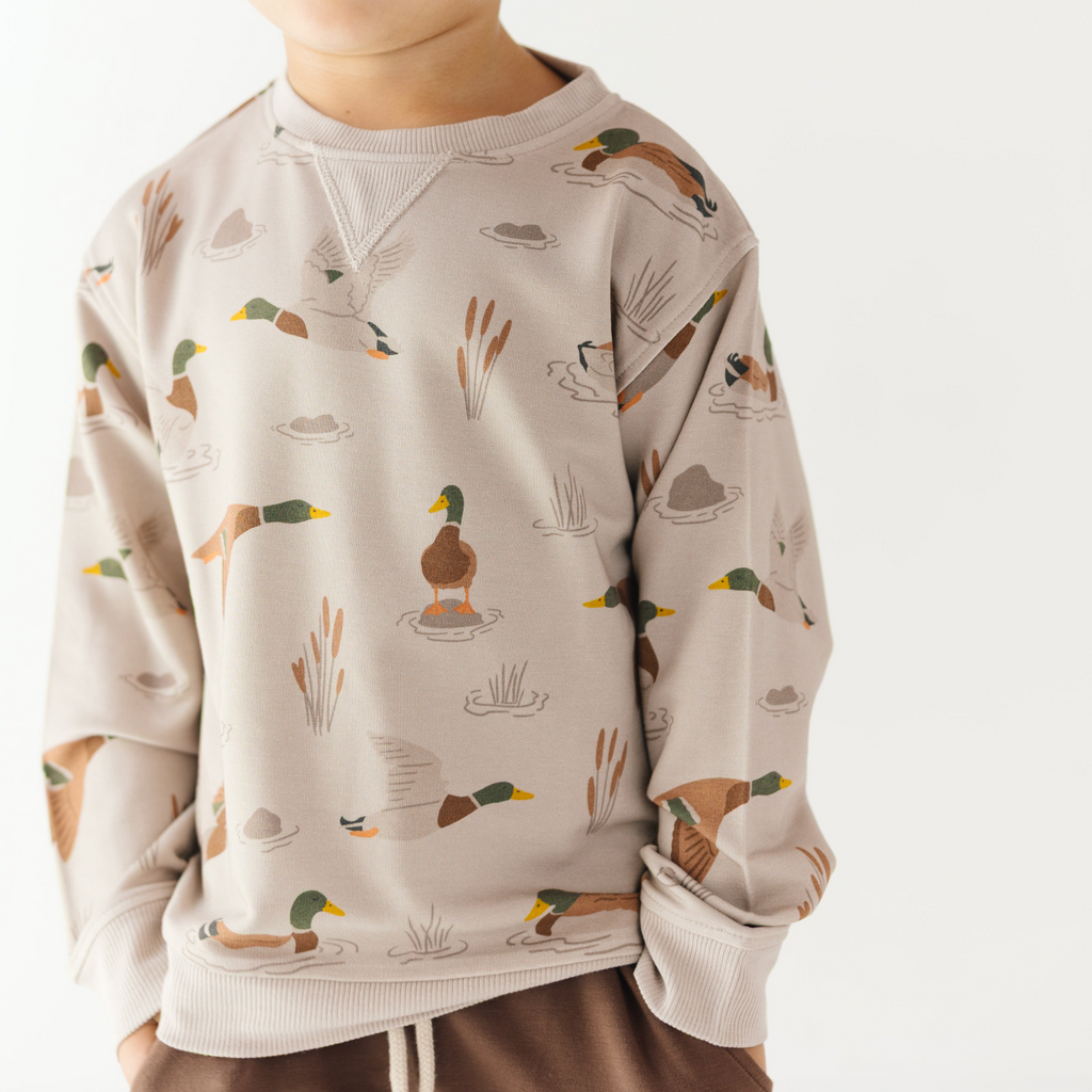 Mallards Bamboo French Terry Pullover