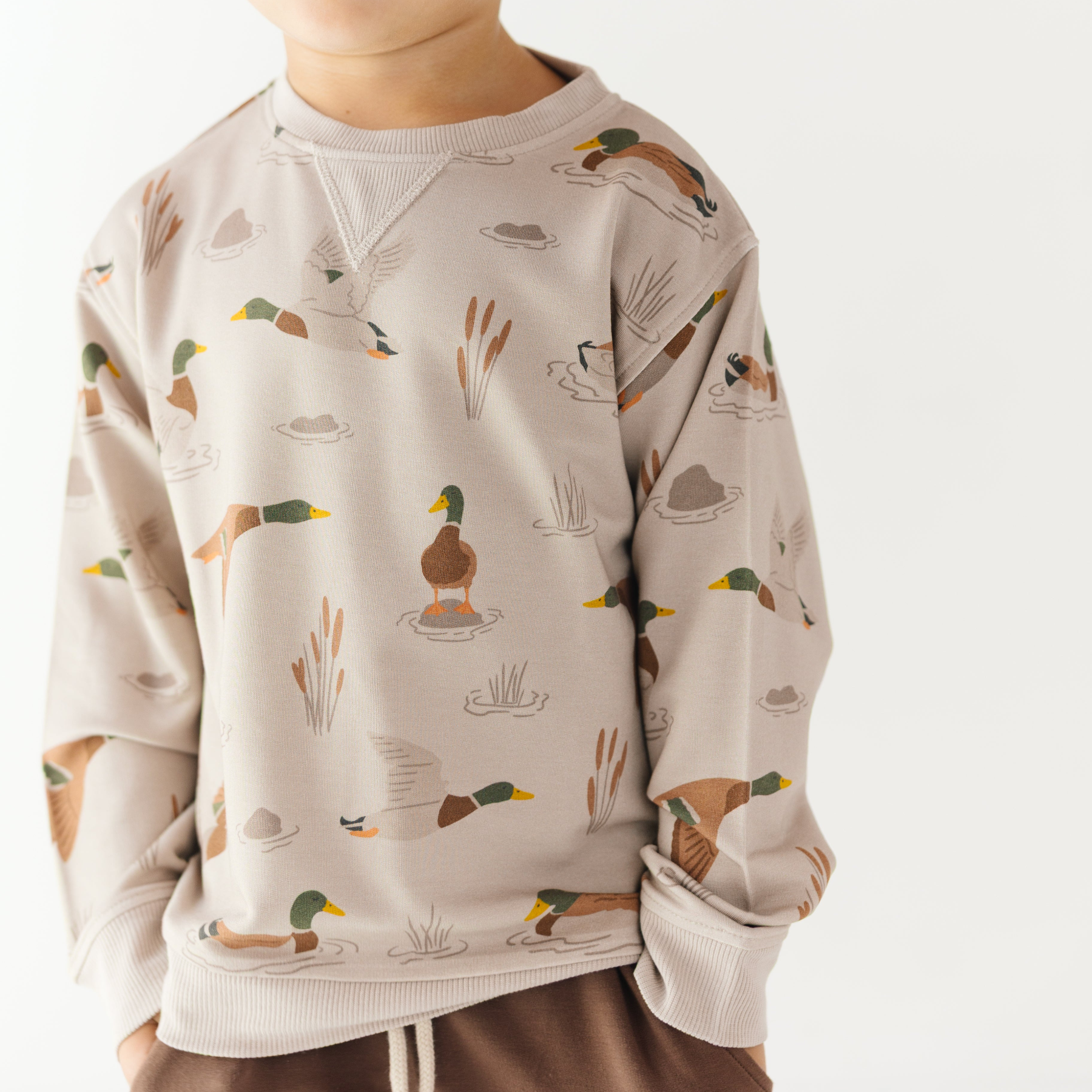 Mallards Bamboo French Terry Pullover
