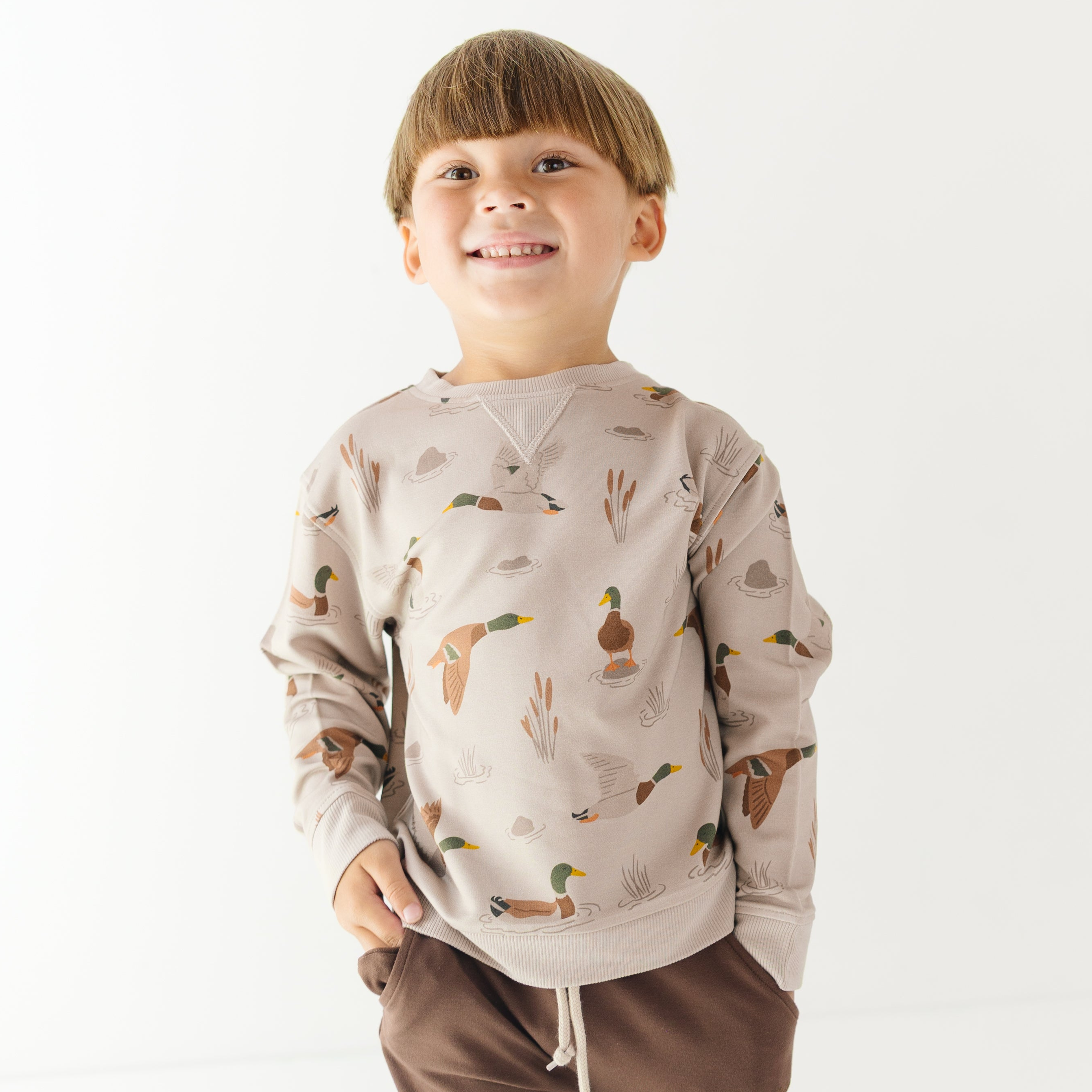 Mallards Bamboo French Terry Pullover
