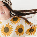 Sunflowers Bamboo French Terry Pullover