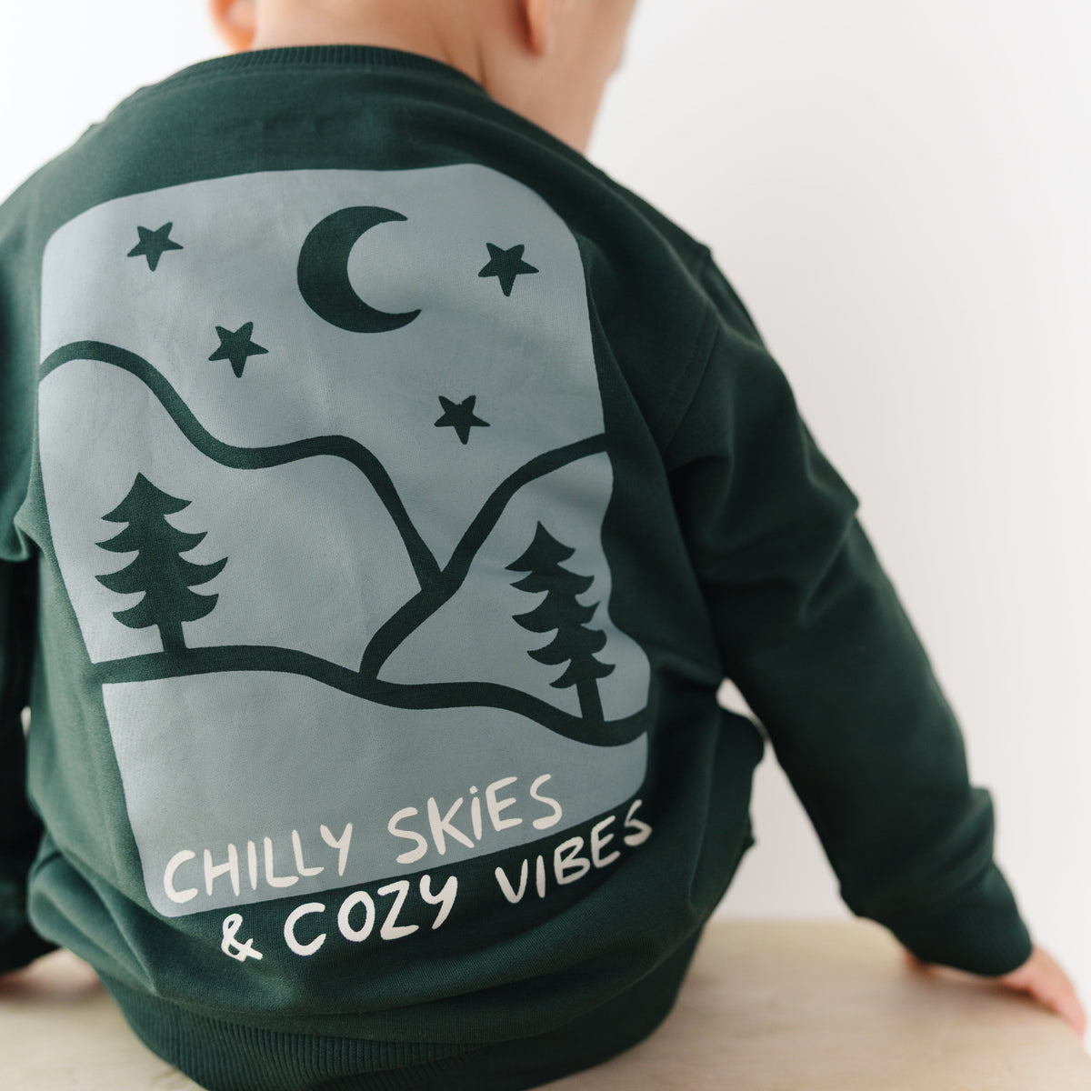 Chilly Skies Bamboo French Terry Pullover