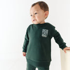 Chilly Skies Bamboo French Terry Pullover & Joggers Set