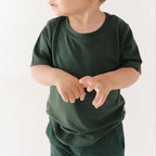 Dark Forest Green Solid Shirt