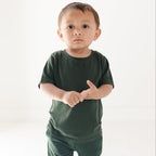 Dark Forest Green Solid Shirt