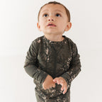 Woodland Camo Small Ribbed Two-Piece Set
