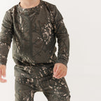 Woodland Camo Small Ribbed Two-Piece Set