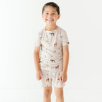 Backcountry Small Ribbed Shorts Two-Piece Set