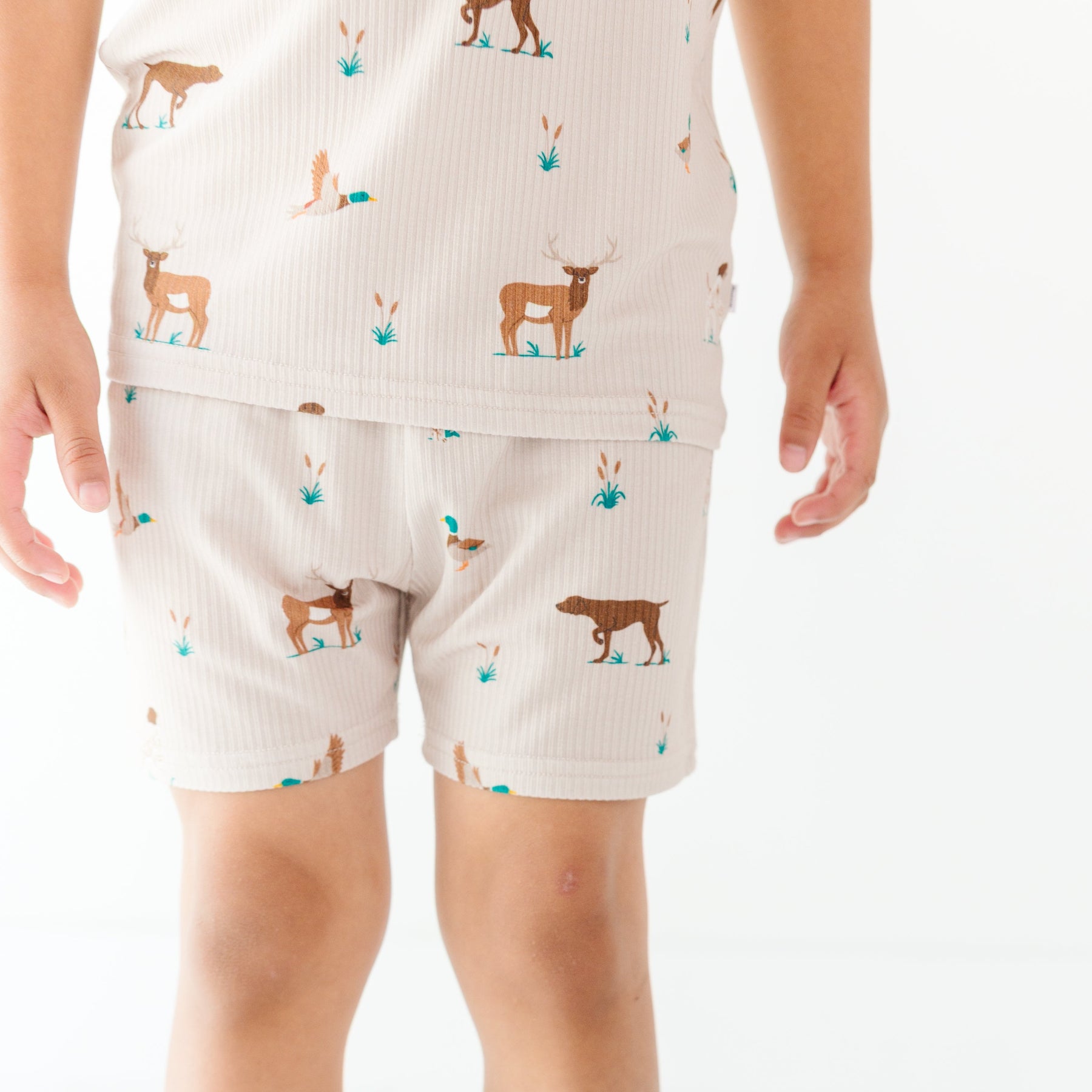 Backcountry Small Ribbed Shorts Two-Piece Set