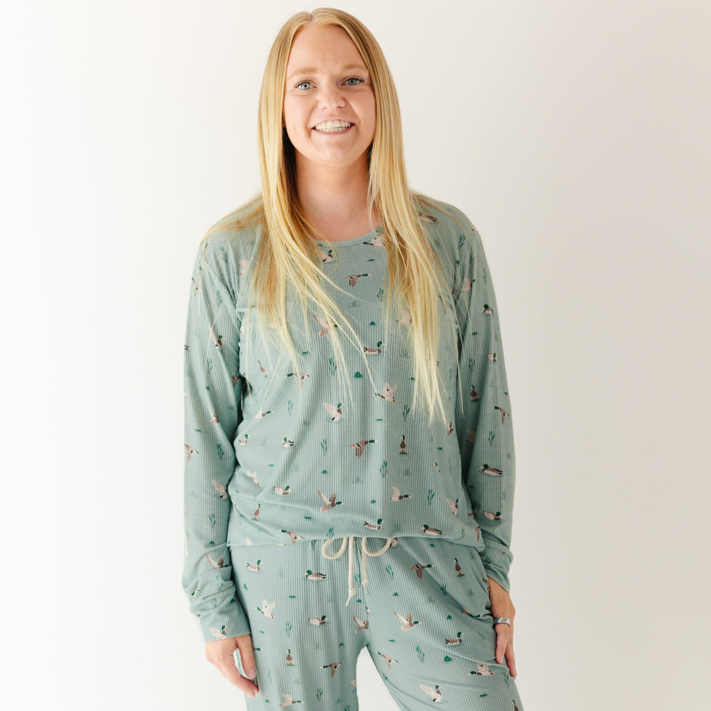 Mallards Small Ribbed Women's Pants