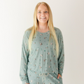 Mallards Small Ribbed Women's Long Sleeve Top