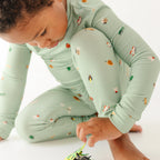 Backyard Bugs Small Ribbed Two-Piece Set