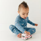 Ambulances Zip Romper