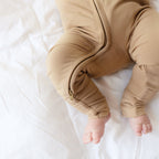 Dune Small Ribbed Zip Romper
