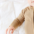 Dune Small Ribbed Zip Romper