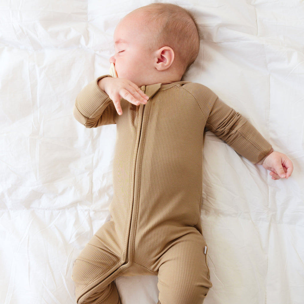Dune Small Ribbed Zip Romper