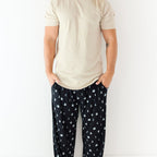 Moon Phases Small Ribbed Men's Pants