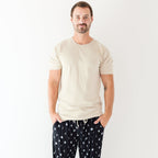 Moon Phases Small Ribbed Men's Pants