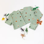Backyard Bugs Small Ribbed Two-Piece Set