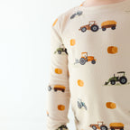 Tractors Small Ribbed Two-Piece Set