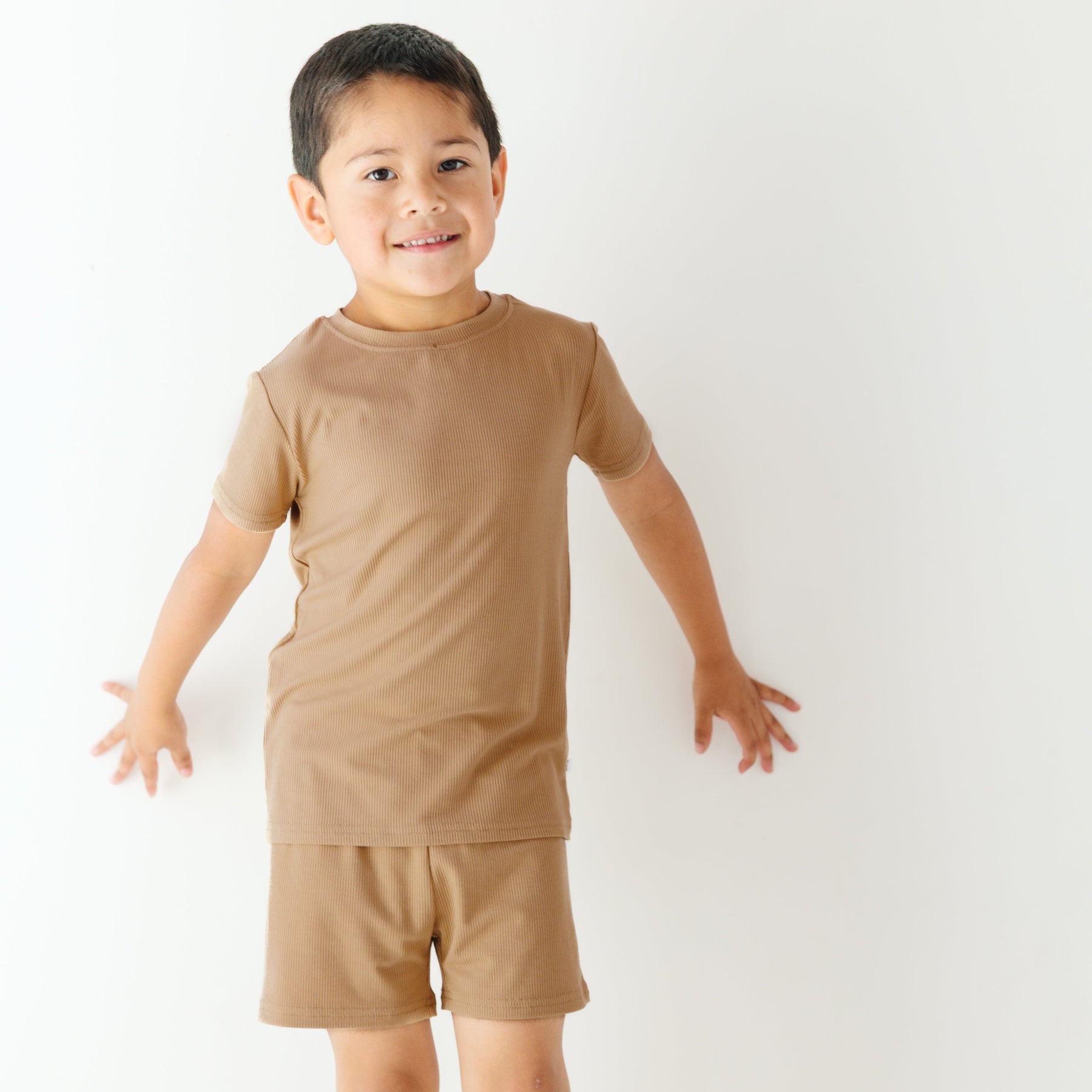 Dune Small Ribbed Shorts Two-Piece Set