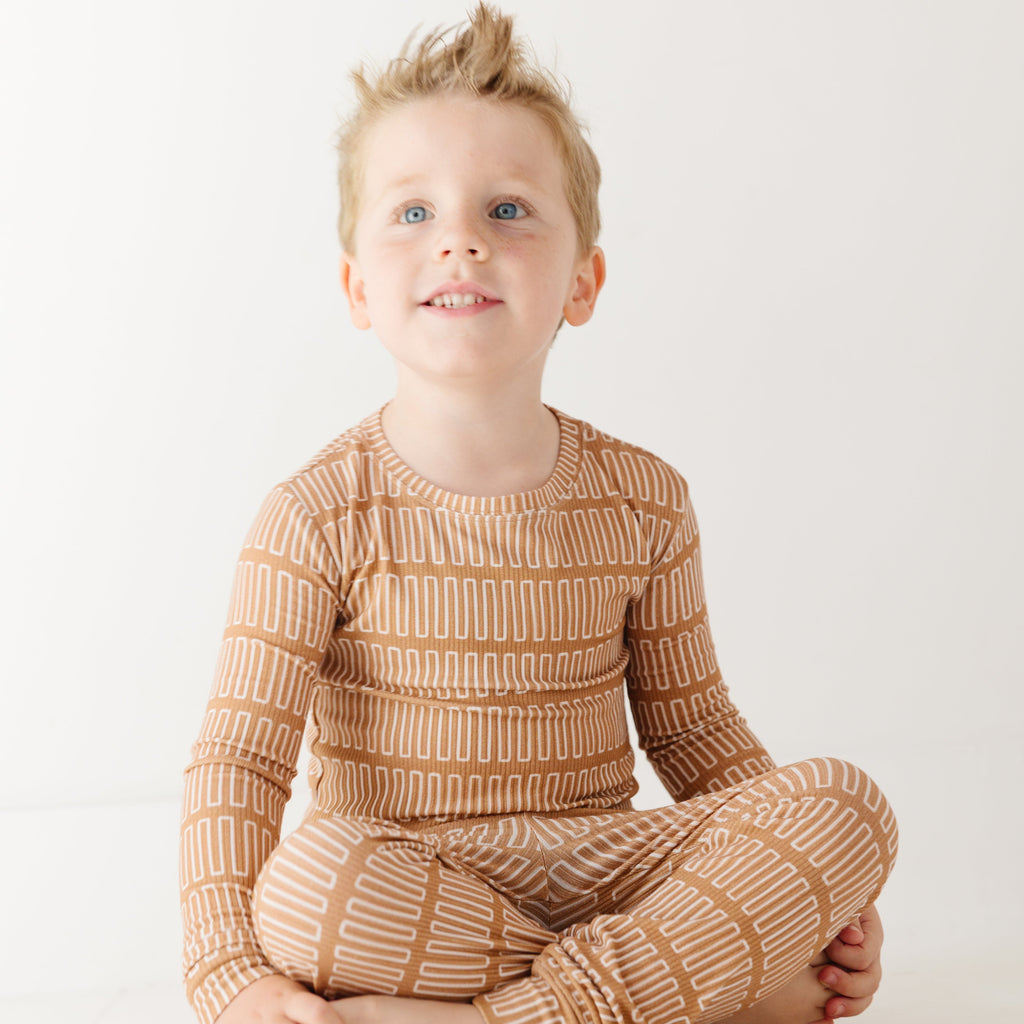 Neutral Lines Small Ribbed Two-Piece Set