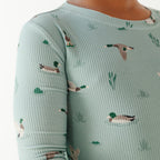 Mallards Small Ribbed Two-Piece Set
