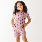 Folk Meadow Small Ribbed Shorts Two-Piece Set