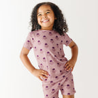 Folk Meadow Small Ribbed Shorts Two-Piece Set