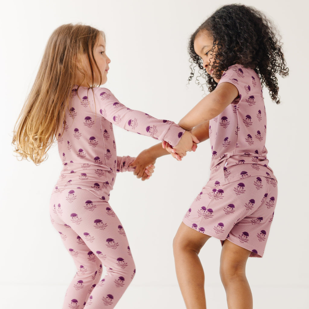 Folk Meadow Small Ribbed Two-Piece Set