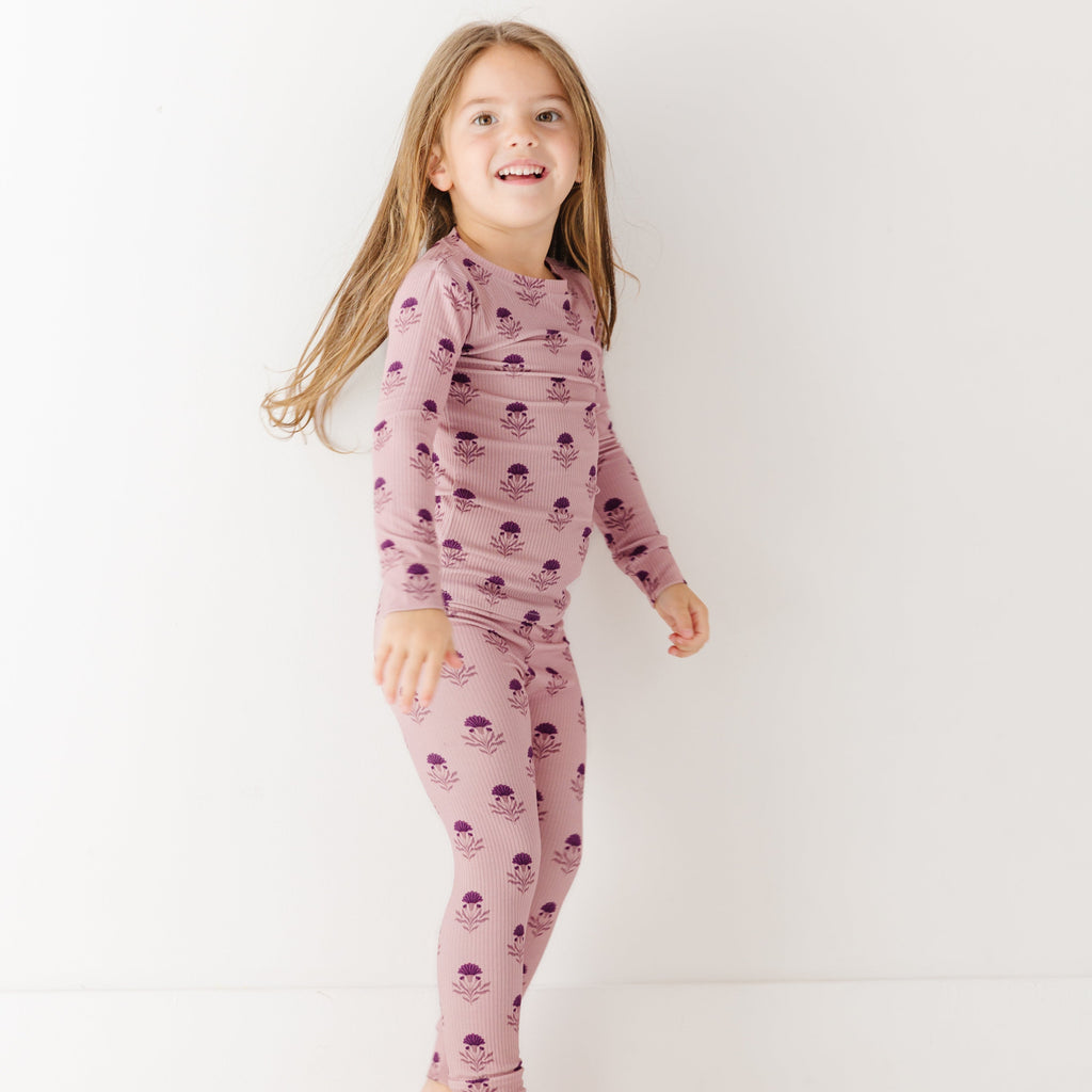 Folk Meadow Small Ribbed Two-Piece Set