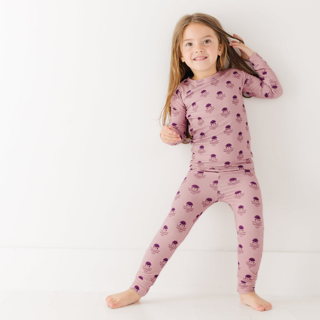 Folk Meadow Small Ribbed Two-Piece Set