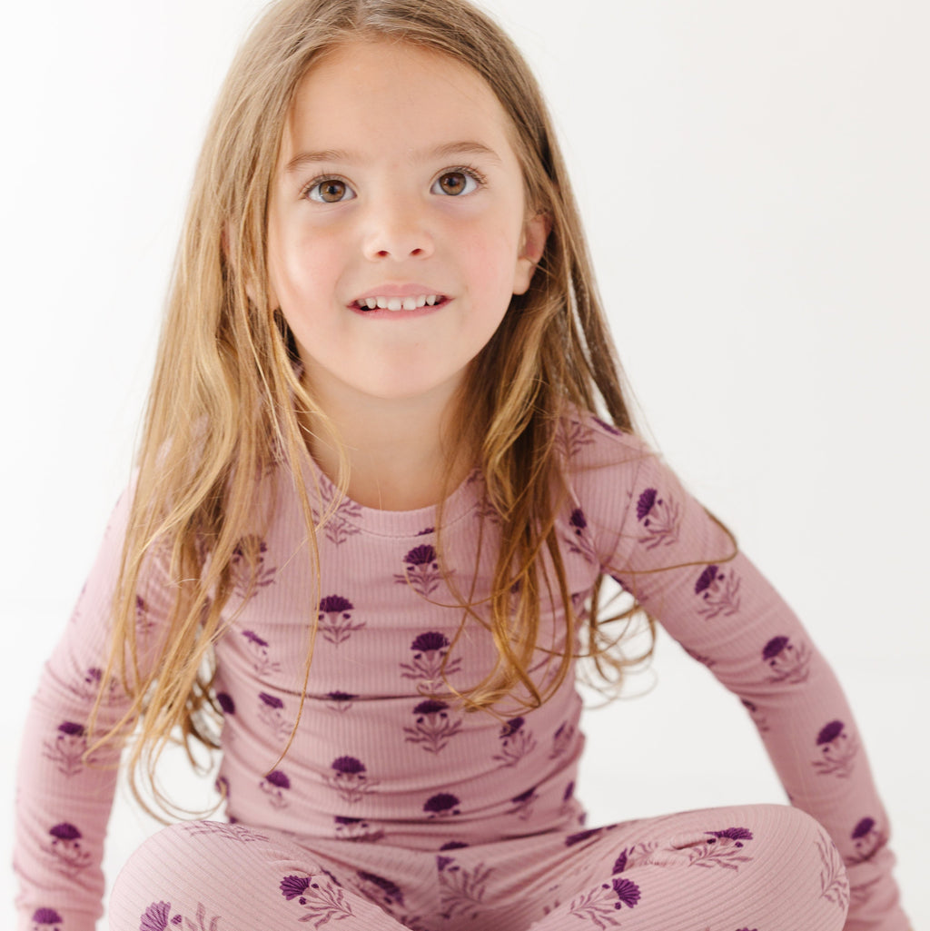 Folk Meadow Small Ribbed Two-Piece Set