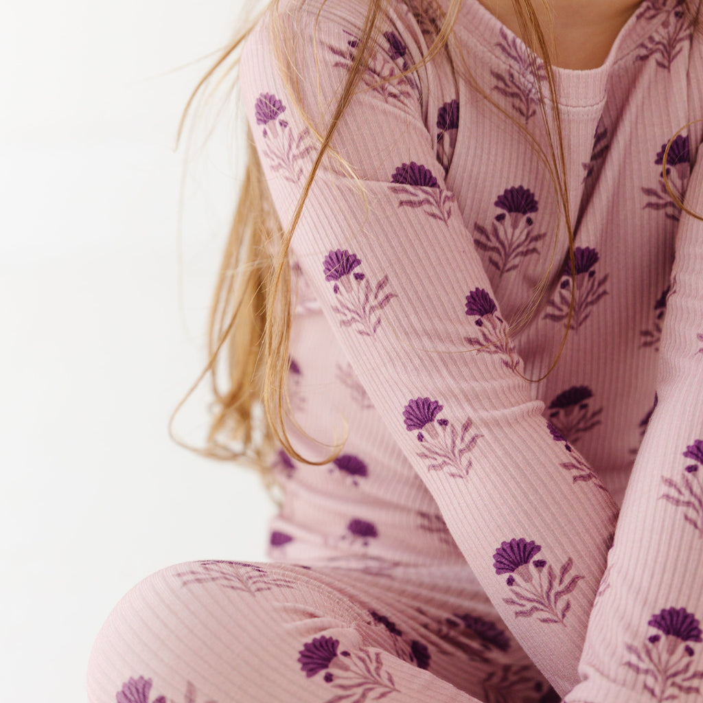 Folk Meadow Small Ribbed Two-Piece Set