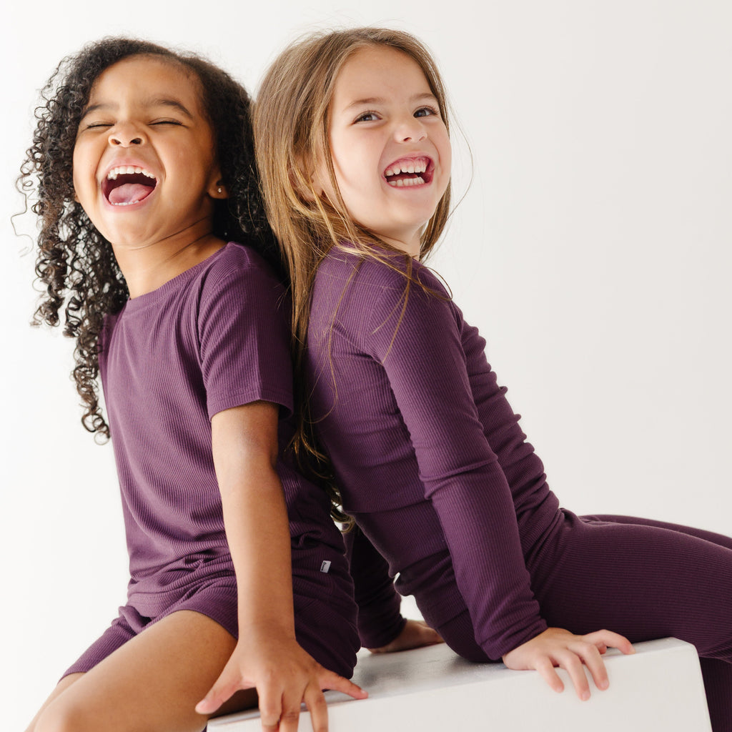 Mulberry Small Ribbed Two-Piece Set