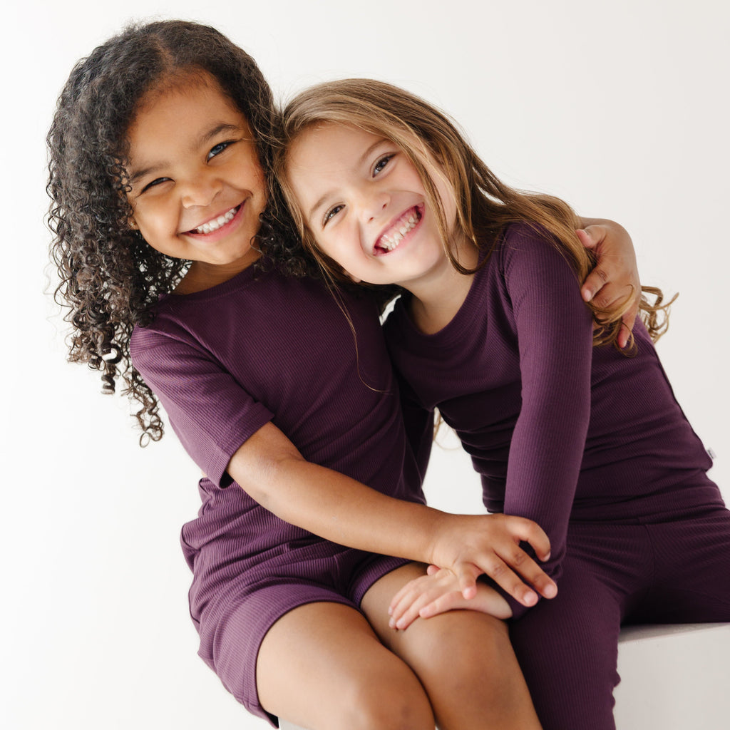 Mulberry Small Ribbed Two-Piece Set