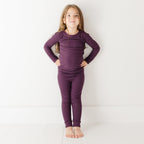 Mulberry Small Ribbed Two-Piece Set