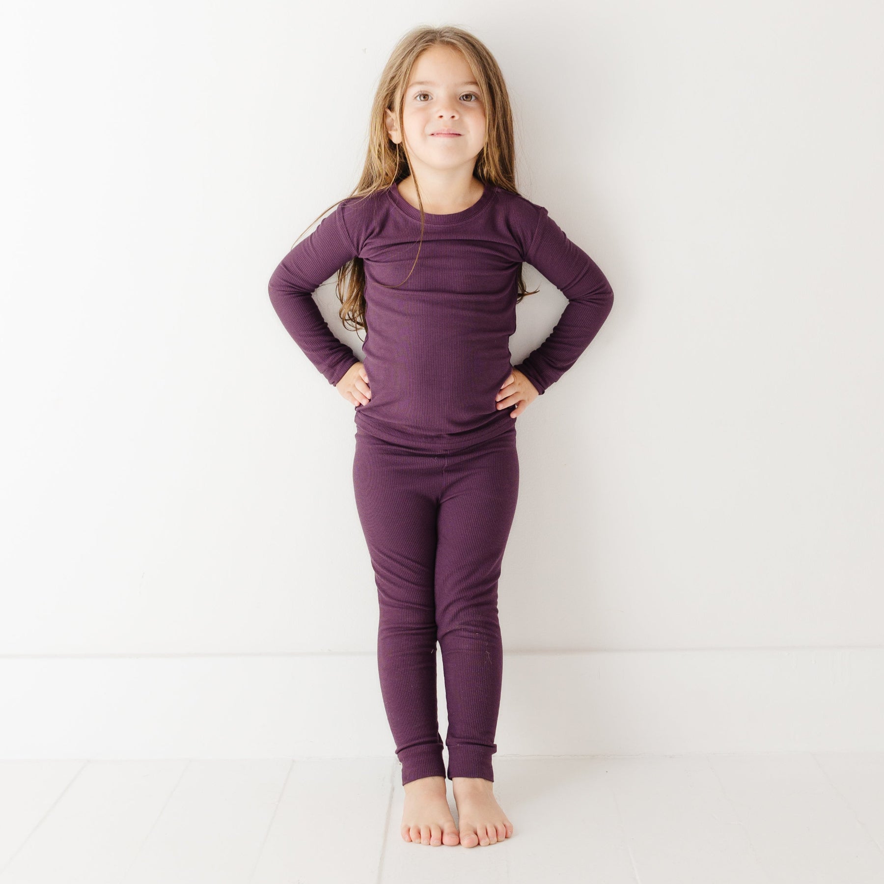 Mulberry Small Ribbed Two-Piece Set