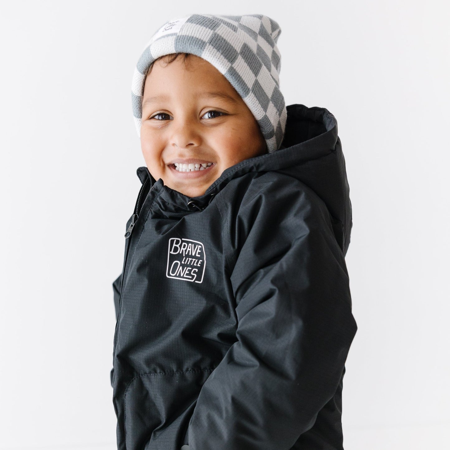 Jet Black Puffer Jacket