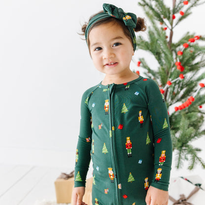 Nutcracker Zip Romper